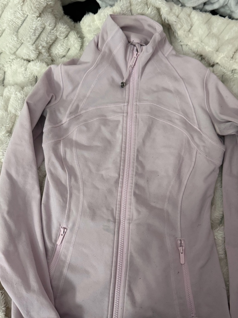 Strawberry milkshake Zip-Up Athletic Jacket